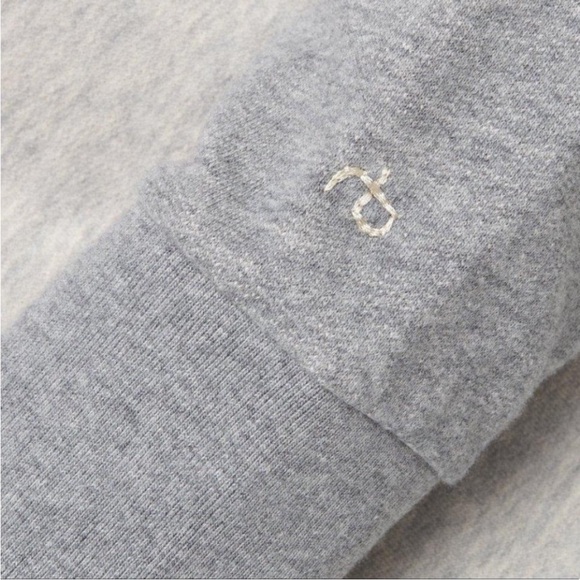 NWOT RAG & BONE standard issue slash pullover cold shoulder sweatshirt top Small - Picture 5 of 9